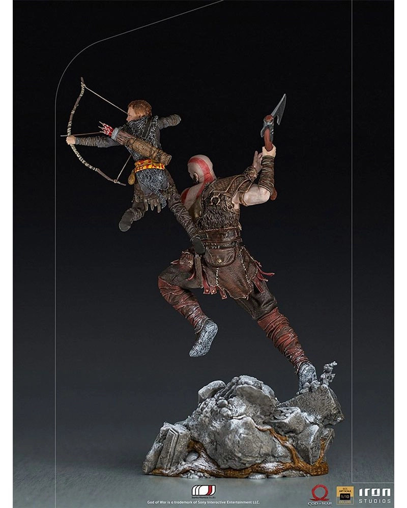 Kratos and Atreus - God of War - BDS Art Scale 1/10 Statue