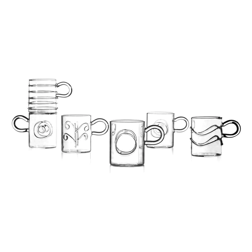 ICHENDORF Coffee Cups - 6 pcs Forti And Loreto - 100 ml
