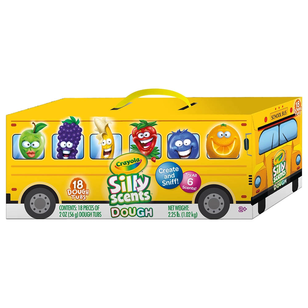 Crayola Silly Scents School Bus - 18pcs
