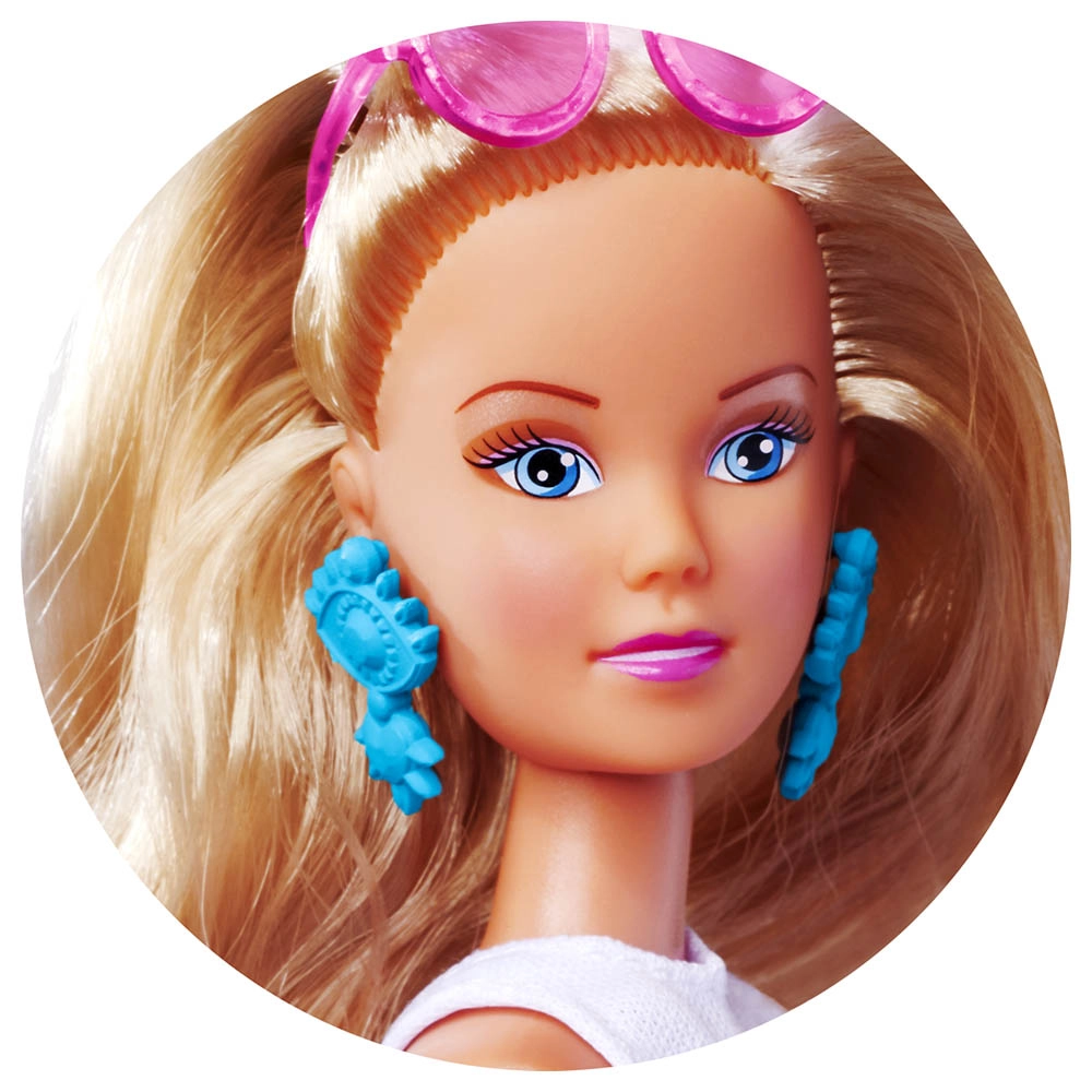 Steffi Love Leo Look Doll Set - 29cm Light Blue Ages 3+