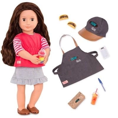 Rayna Doll - 46cm Deluxe Food Truck Ages 3+