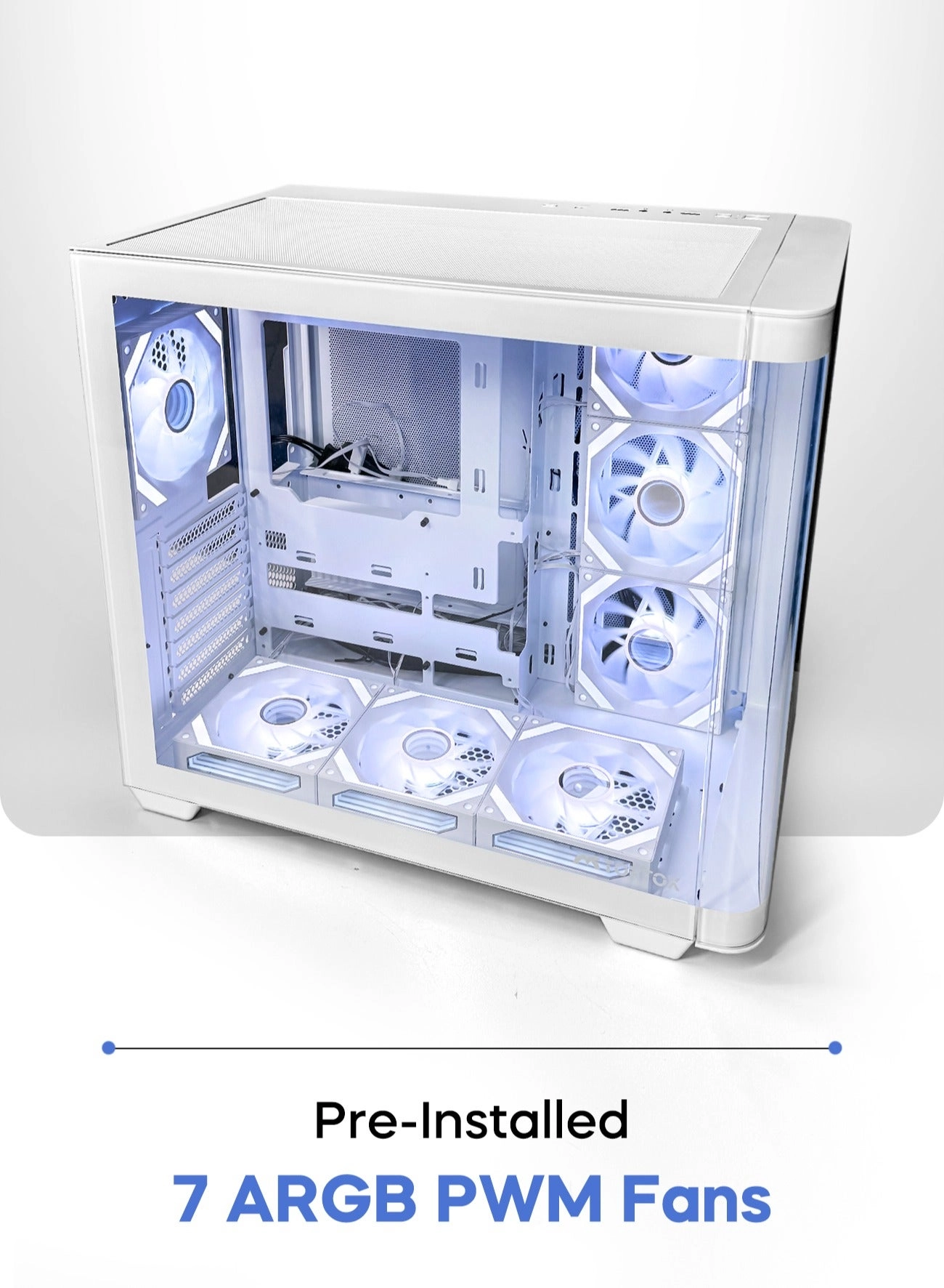 Vidrio - Curved Tempered Glass ATX/M-ATX/Mini-ITX