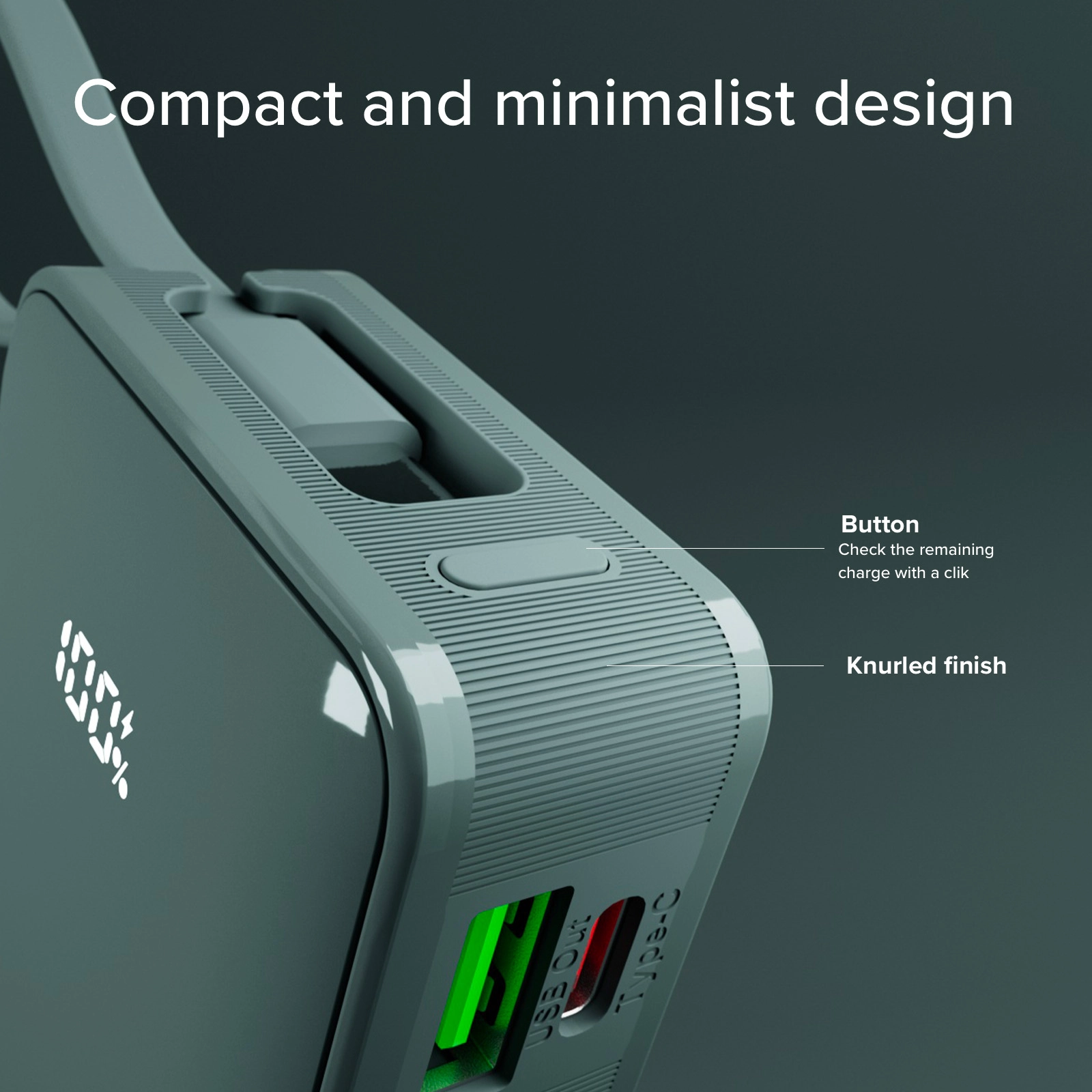 Power Delivery Powerbank - 10000mAh