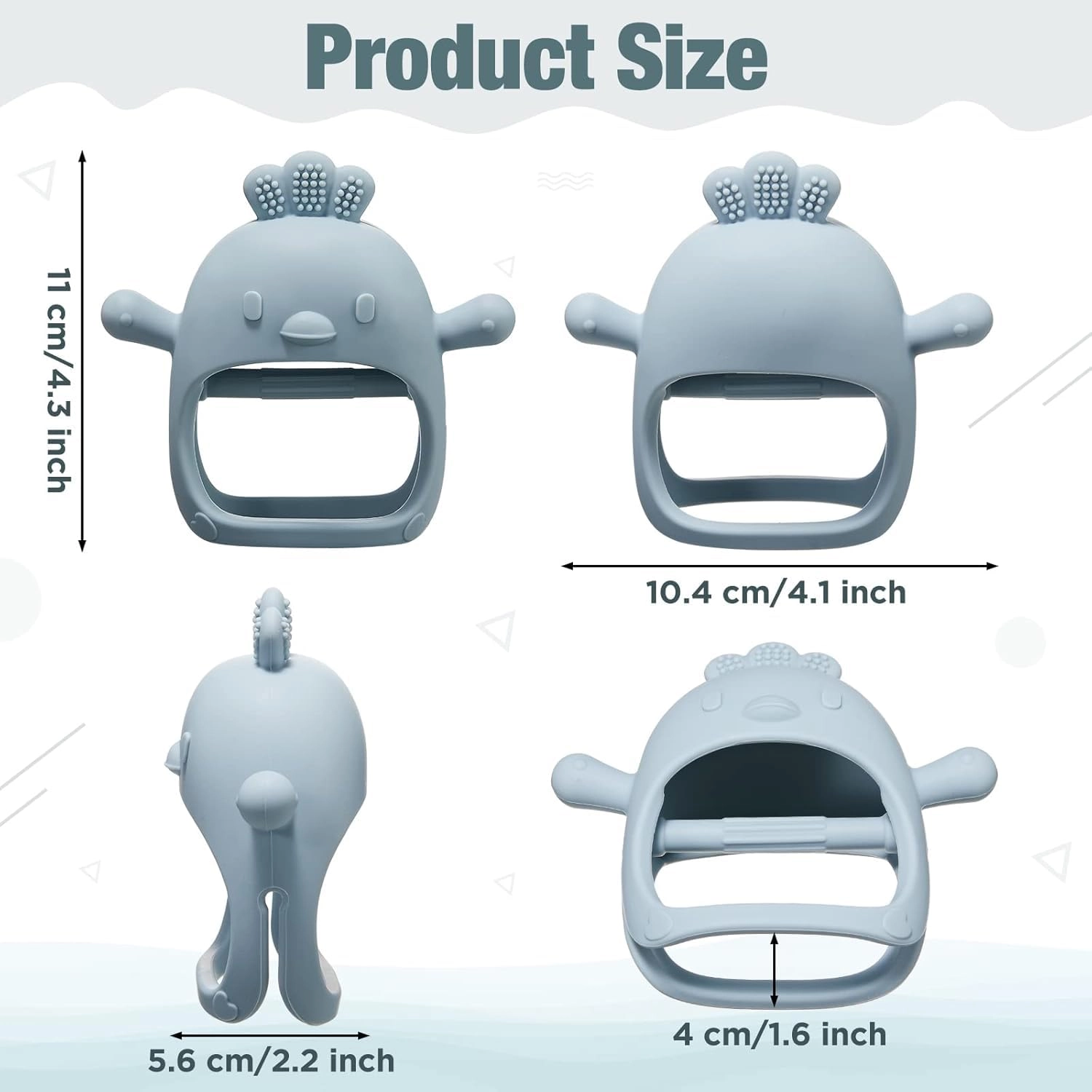 Teething Mittens - Silicone