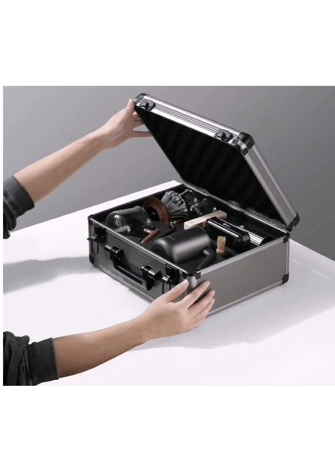 zeroHero C07PRO + Hero Coffee Scale + Harmmared Server + Prisma Walnut Dripper + Z3 Pro Hand Grinder + V01 Paper Filter + Beech Brush + Harmmared Cup - 650 ML