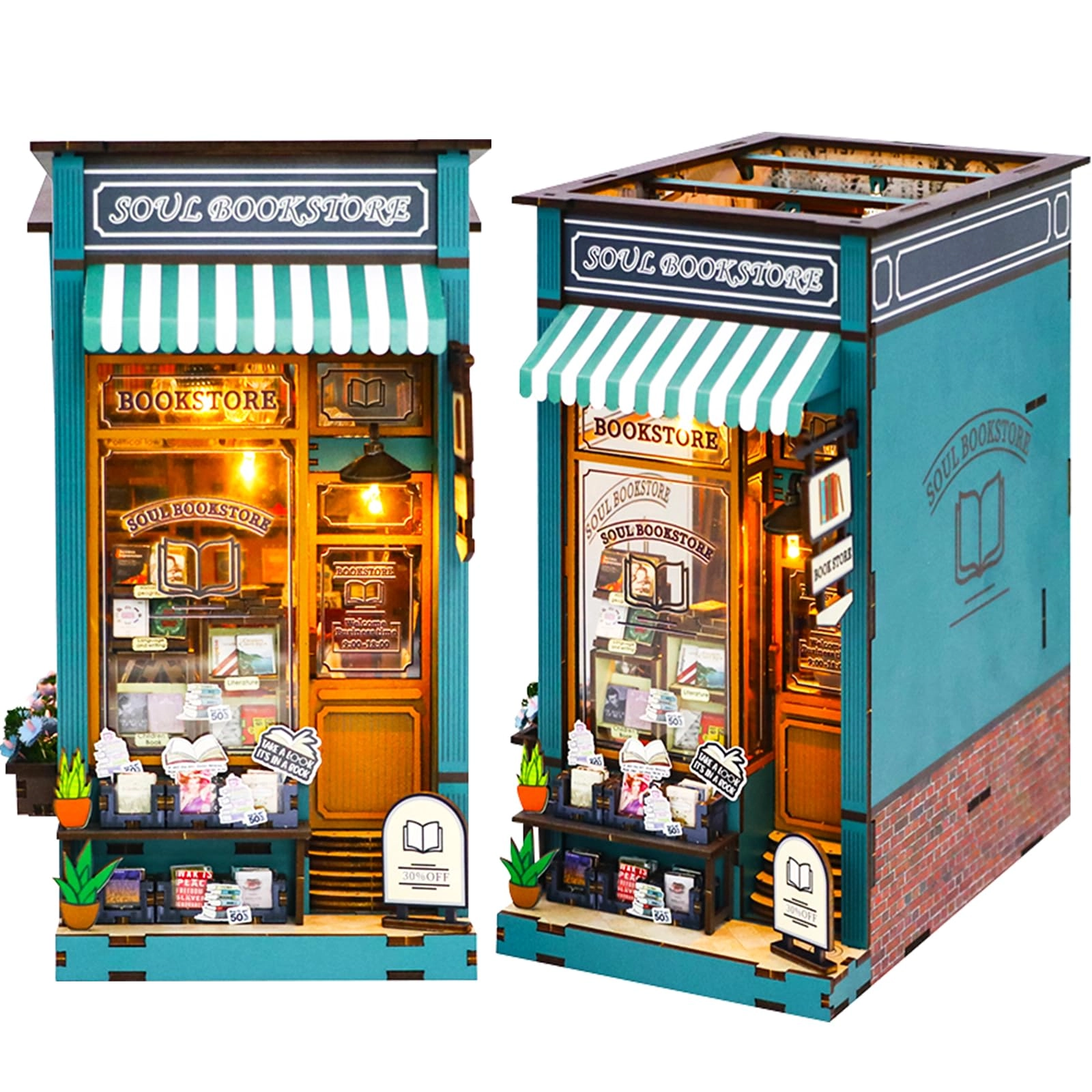 SenZjx Book Nook Kit