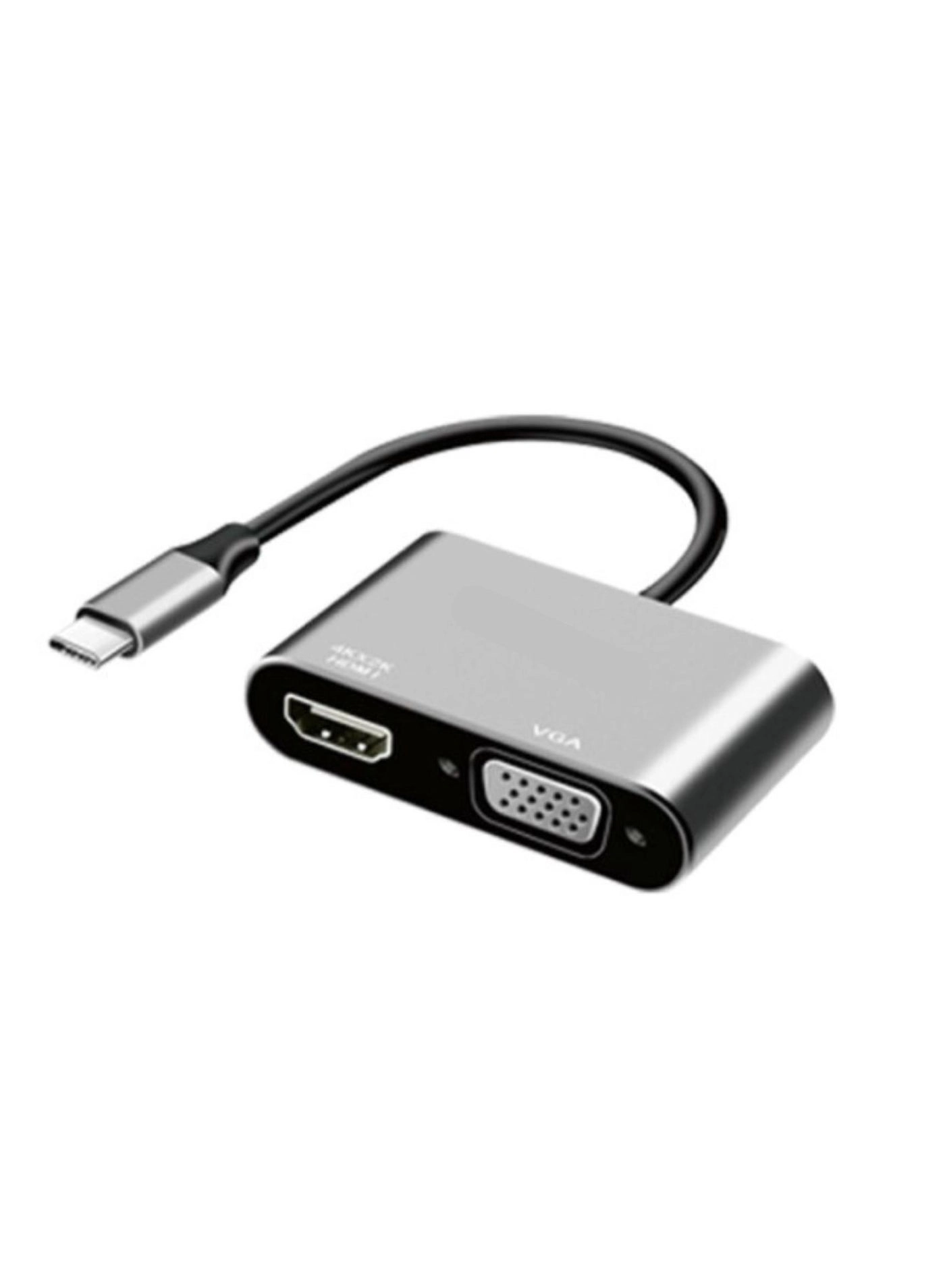Terabyte USB C to HDMI VGA Adapter - 3840x2160P/30Hz