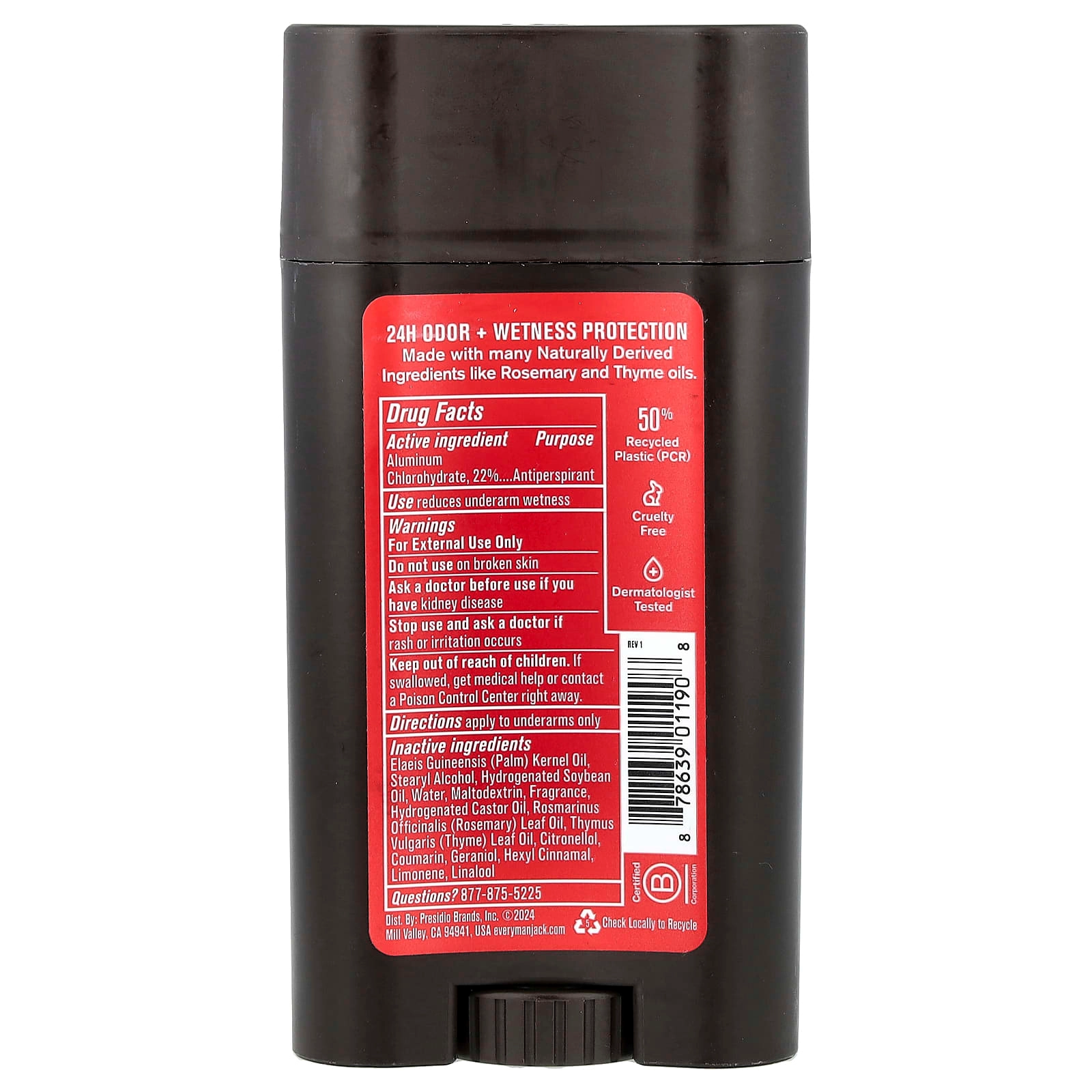 Deodorant - Cedarwood 85 g