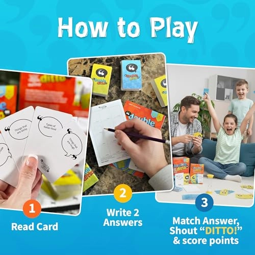Double Ditto - 400 cards English Kids, Teens, Adults