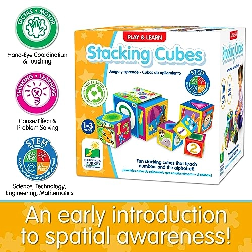 Play & Learn Stacking Cubes - 12 months - 3 years 10 piece(s)