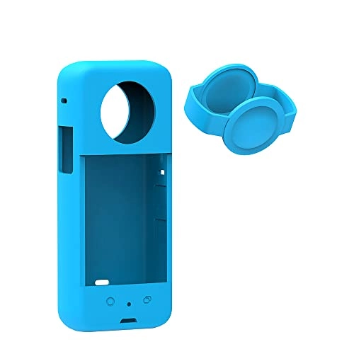 Anti-Scratch Camera Lens Cover Silicone Case - Insta360 X3 / X4