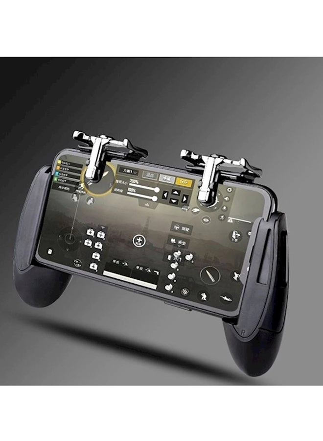 Wilderness Action Pubg Auxiliary Artifact Game Controller - Silver / Black Android And Ios