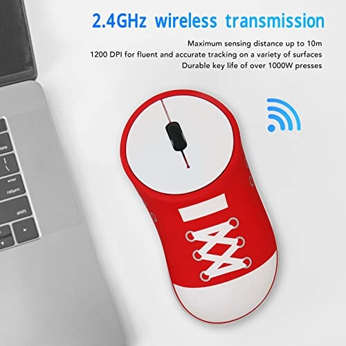 Wireless Optical Mouse 6-Button 1600 DPI - USB
