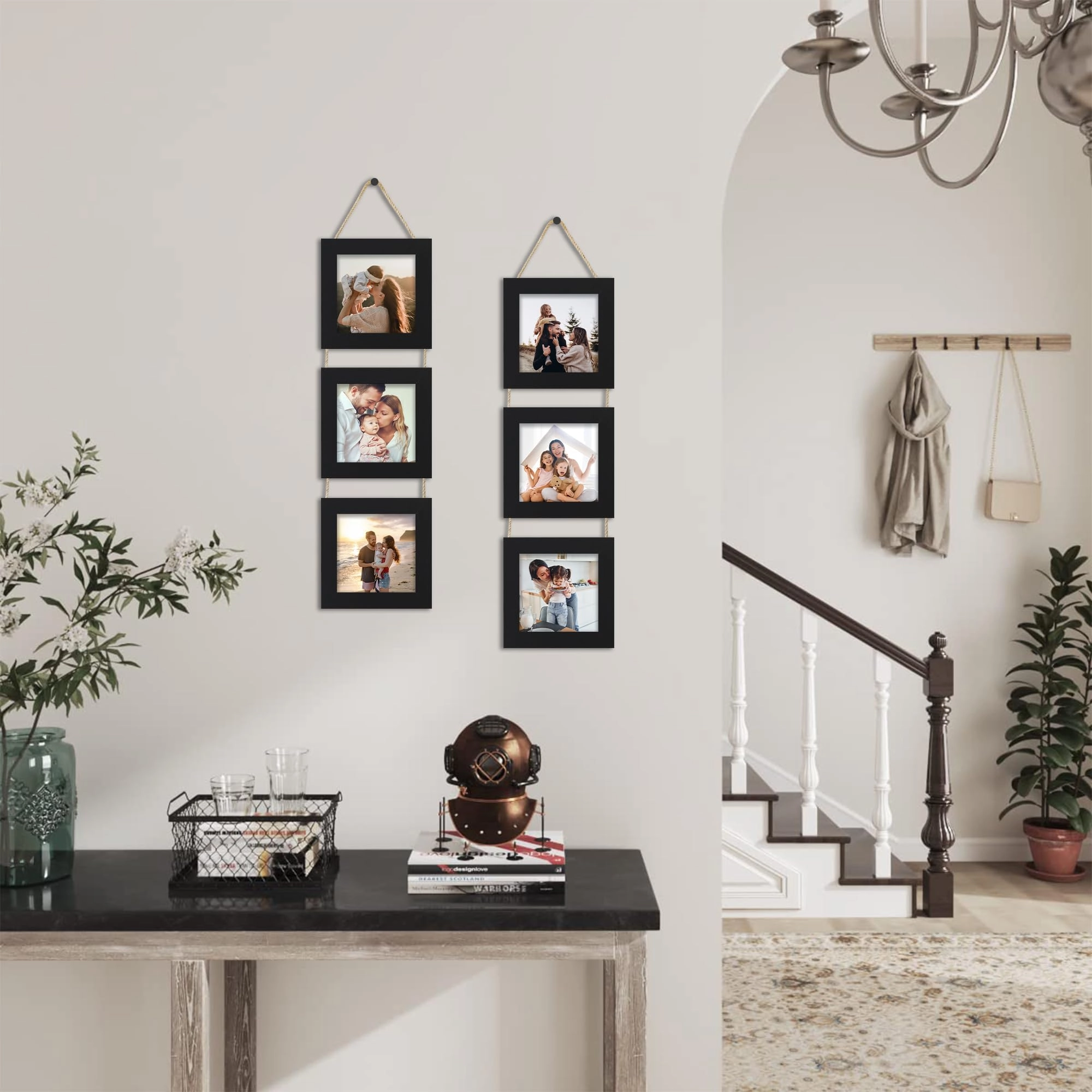 Collage Picture Frames - 5x5 in 3 Opening