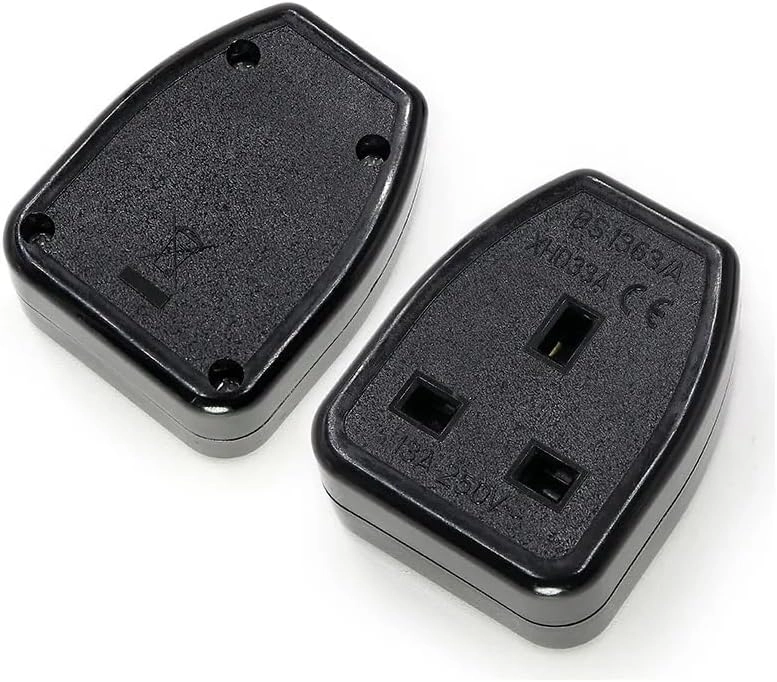 Divine Plus Trading LLC 3 Pin Female Socket Power Adaptor - UK