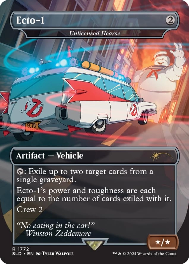 Secret Lair x Ghostbusters: The Real Ghostbusters Foil Edition - 5pcs