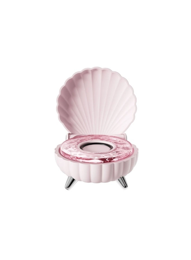 EBMINI Speaker With Pink Shell Shaped Object