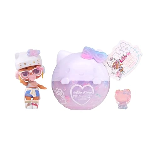 Crystal Cutie Doll - Hello Kitty 50th Anniversary Limited Edition 7 Surprises Ages 3+