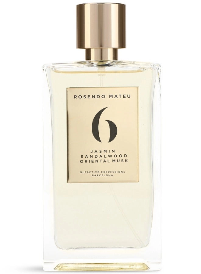 6 Jasmin Sandalwood Oriental Musk Eau de Parfum 100 ml