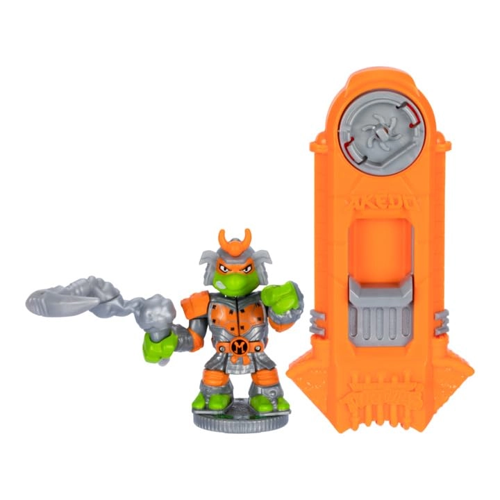 Teenage Mutant Ninja Turtles Mini Battling Warriors - 3 years and up 4 Pack Bundle