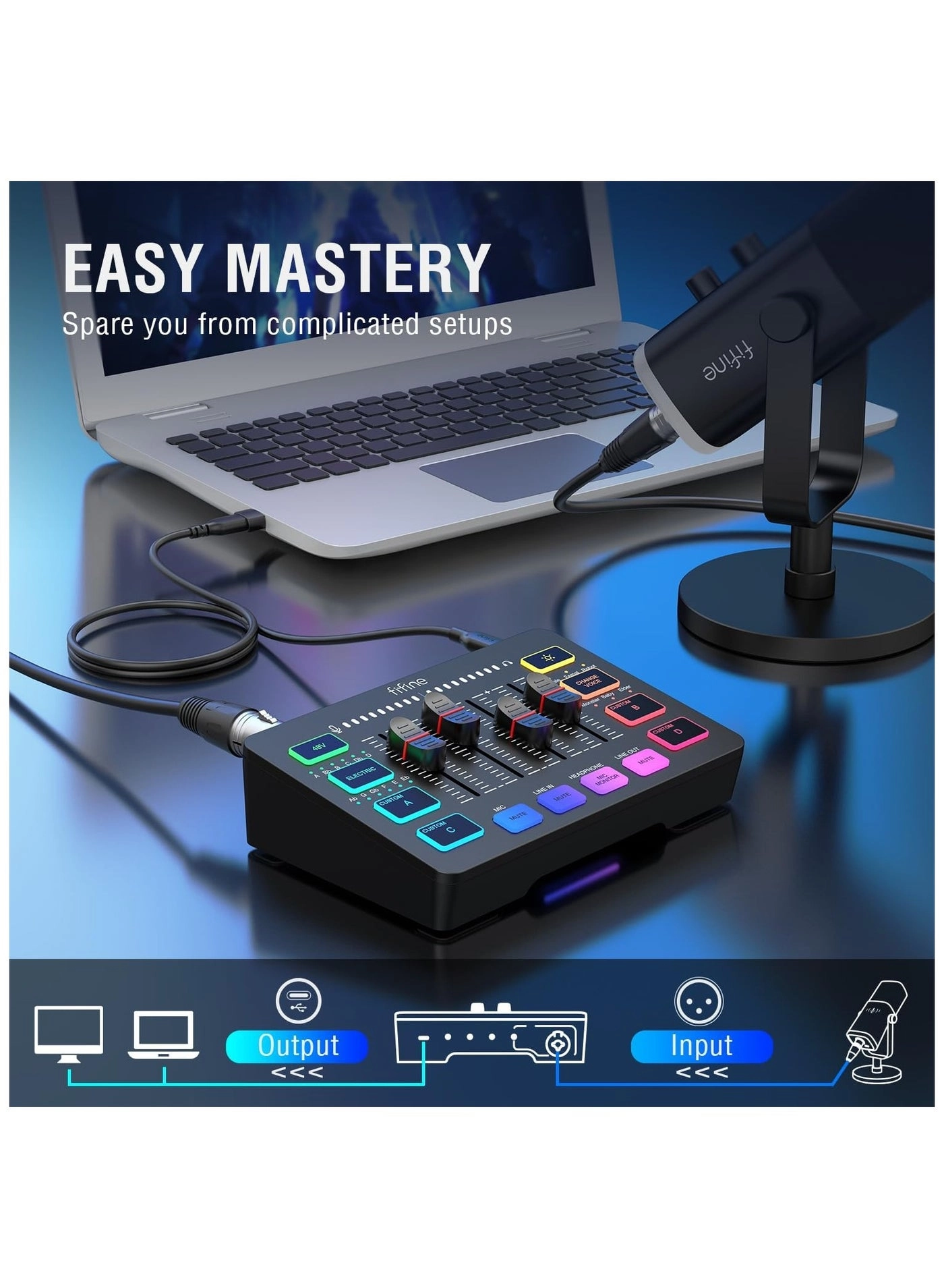 AmpliGame SC3W - 4-Channel