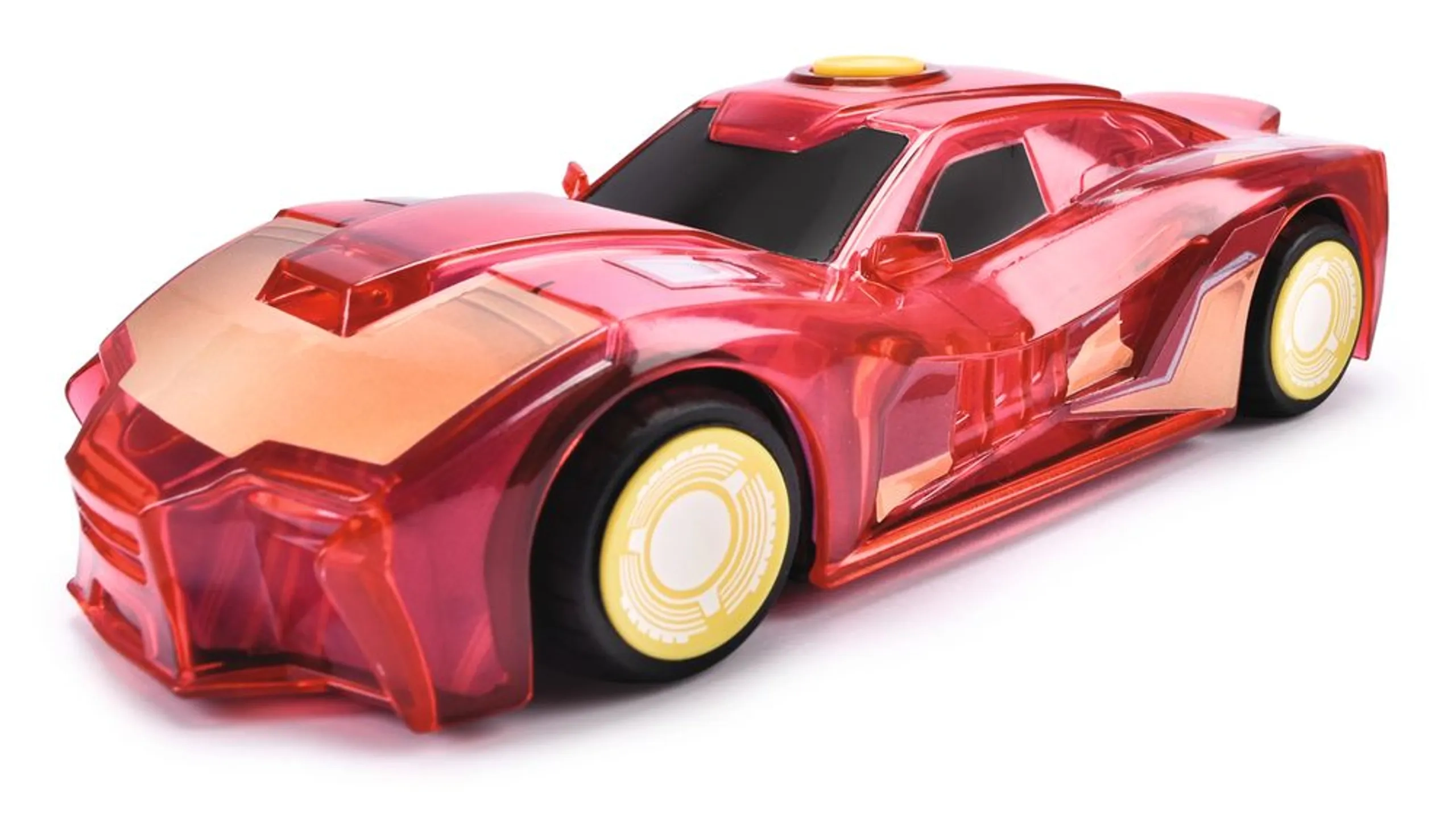 Jada Toys Light Hero Iron Man Car - 15 cm Friction Drive