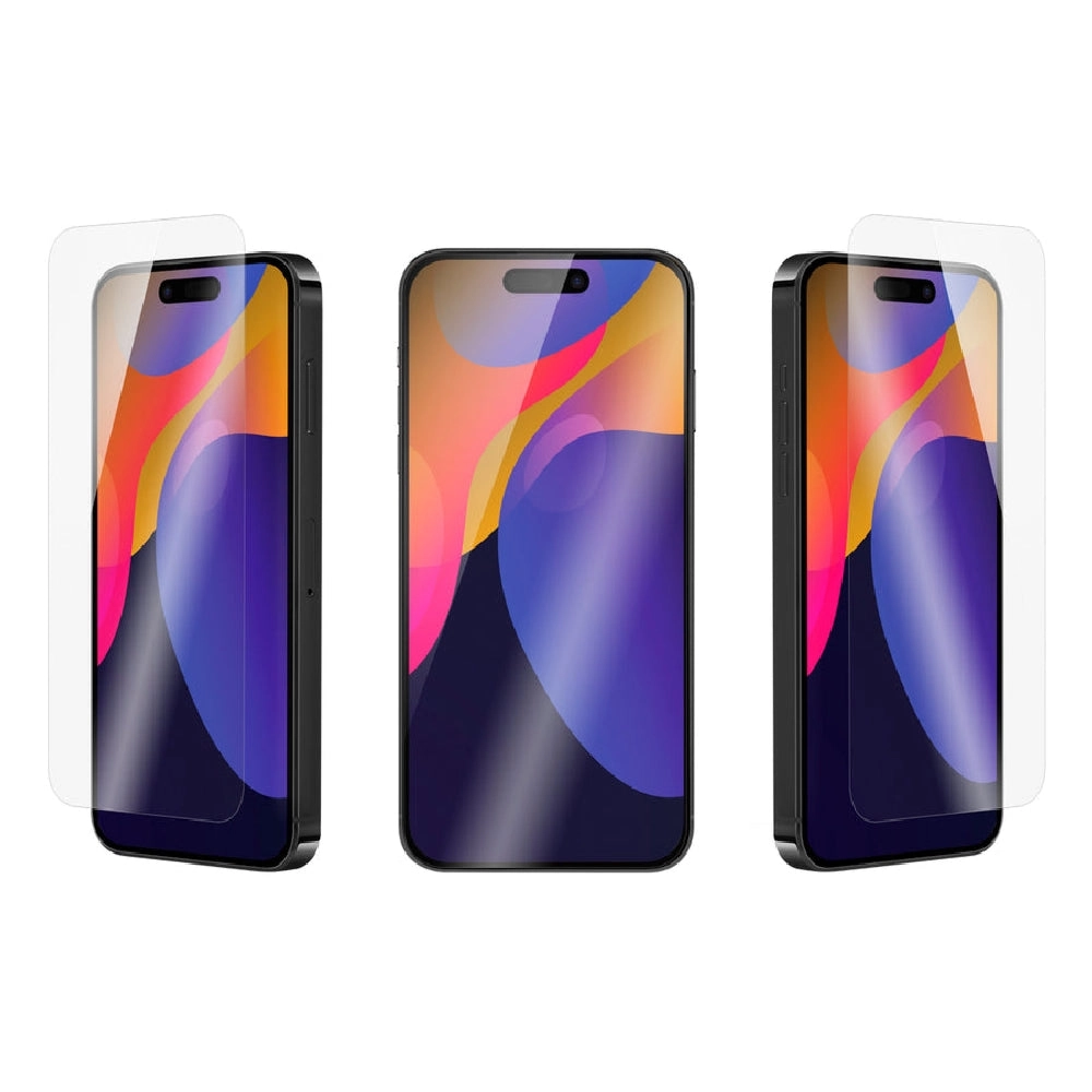 Clear Tempered Glass Screen Protector for iPhone 15 Pro Max