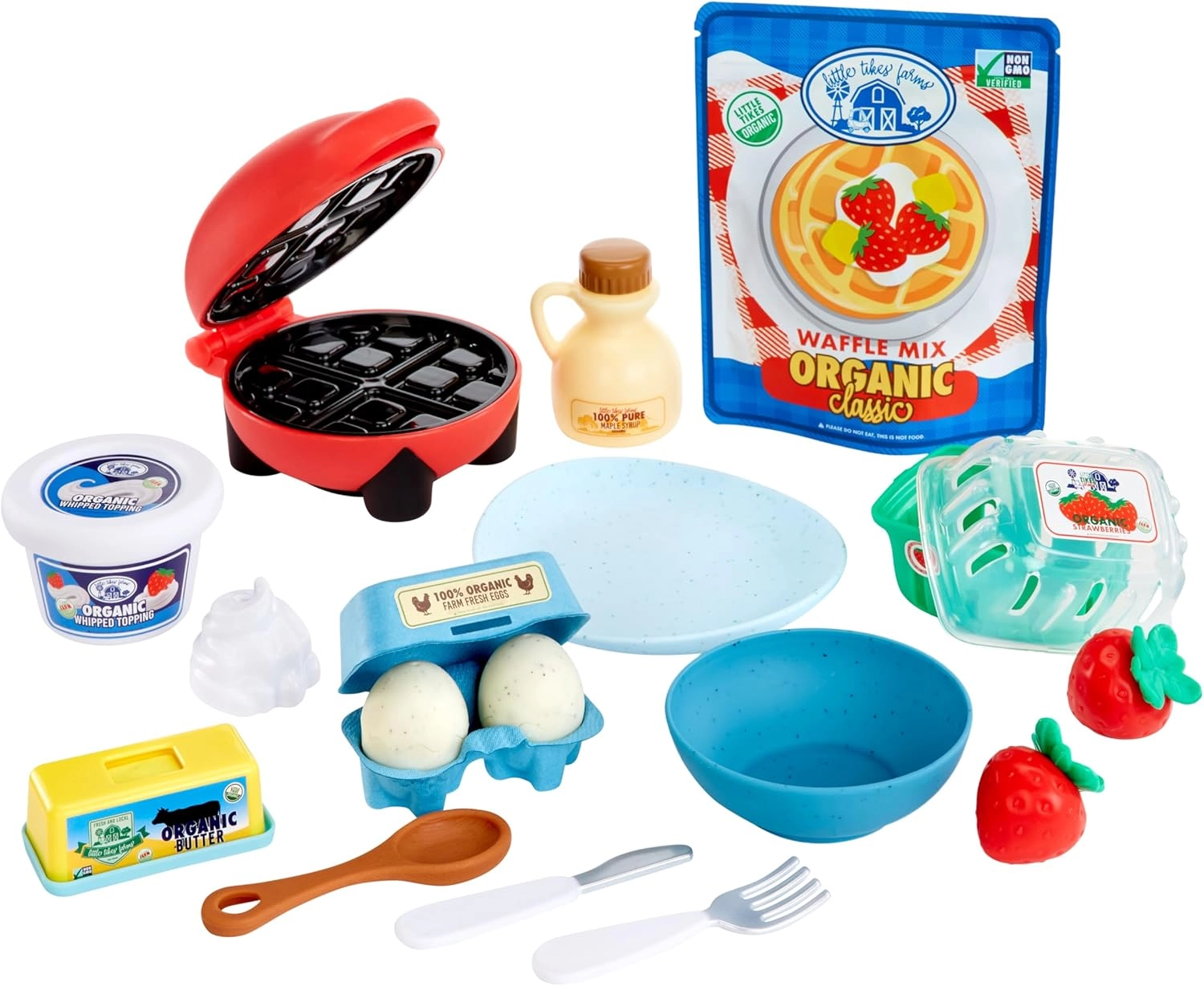Little Tikes Creative Chefs Waffles Kit - 18 pcs