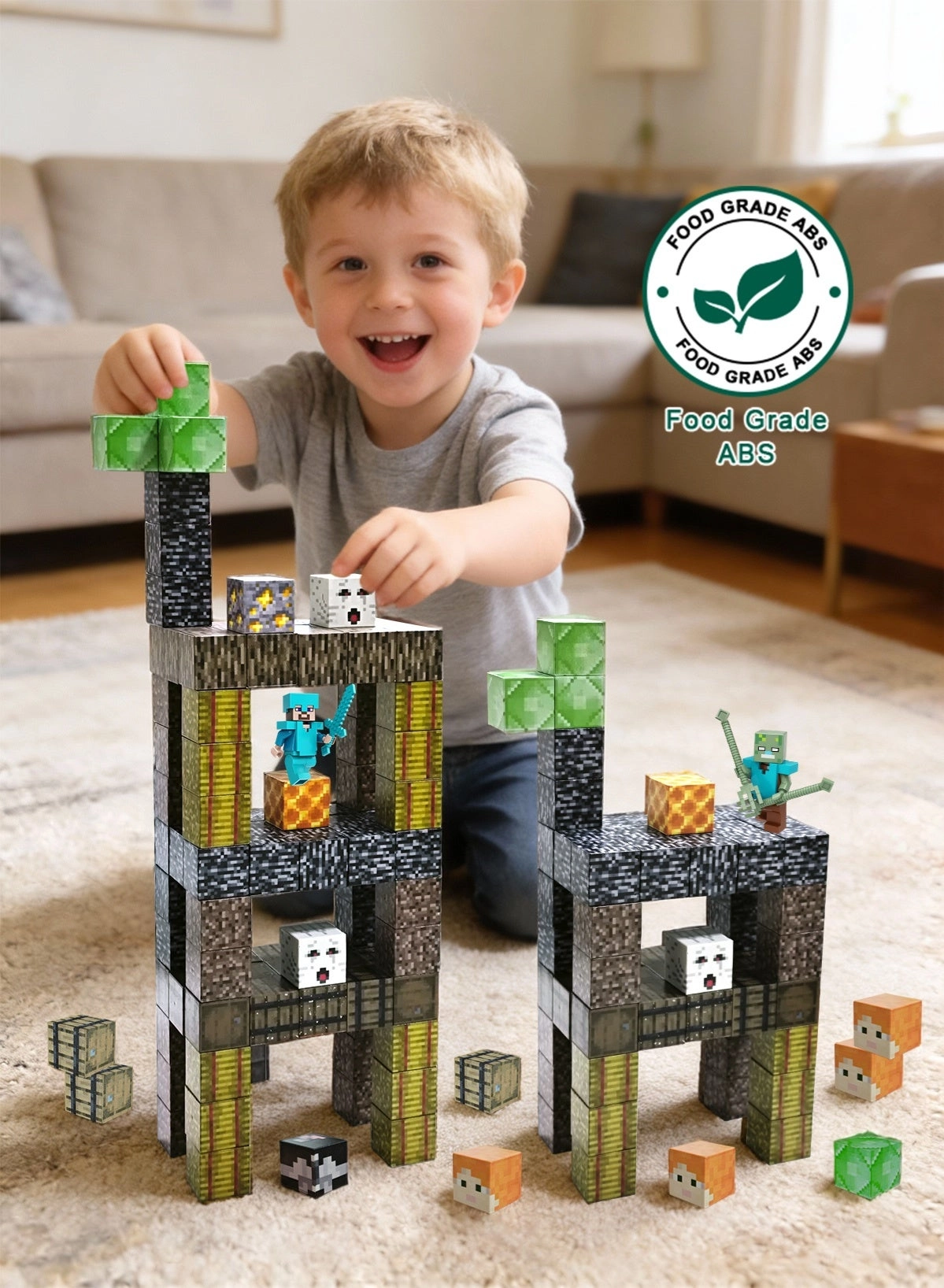 Build Mine Magnet World - 148 pcs