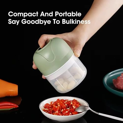 Electric Garlic Chopper - 250 Millimeters USB-powered