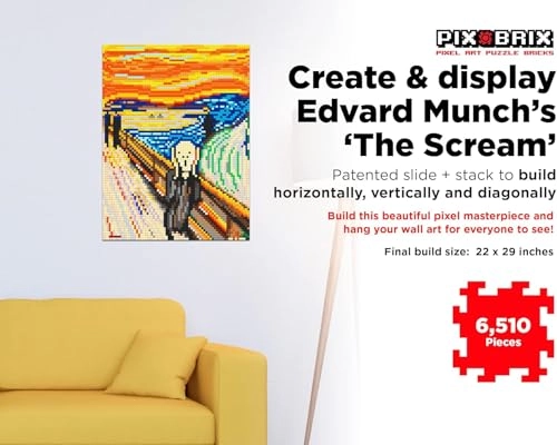 The Scream - Building 6510 pieces