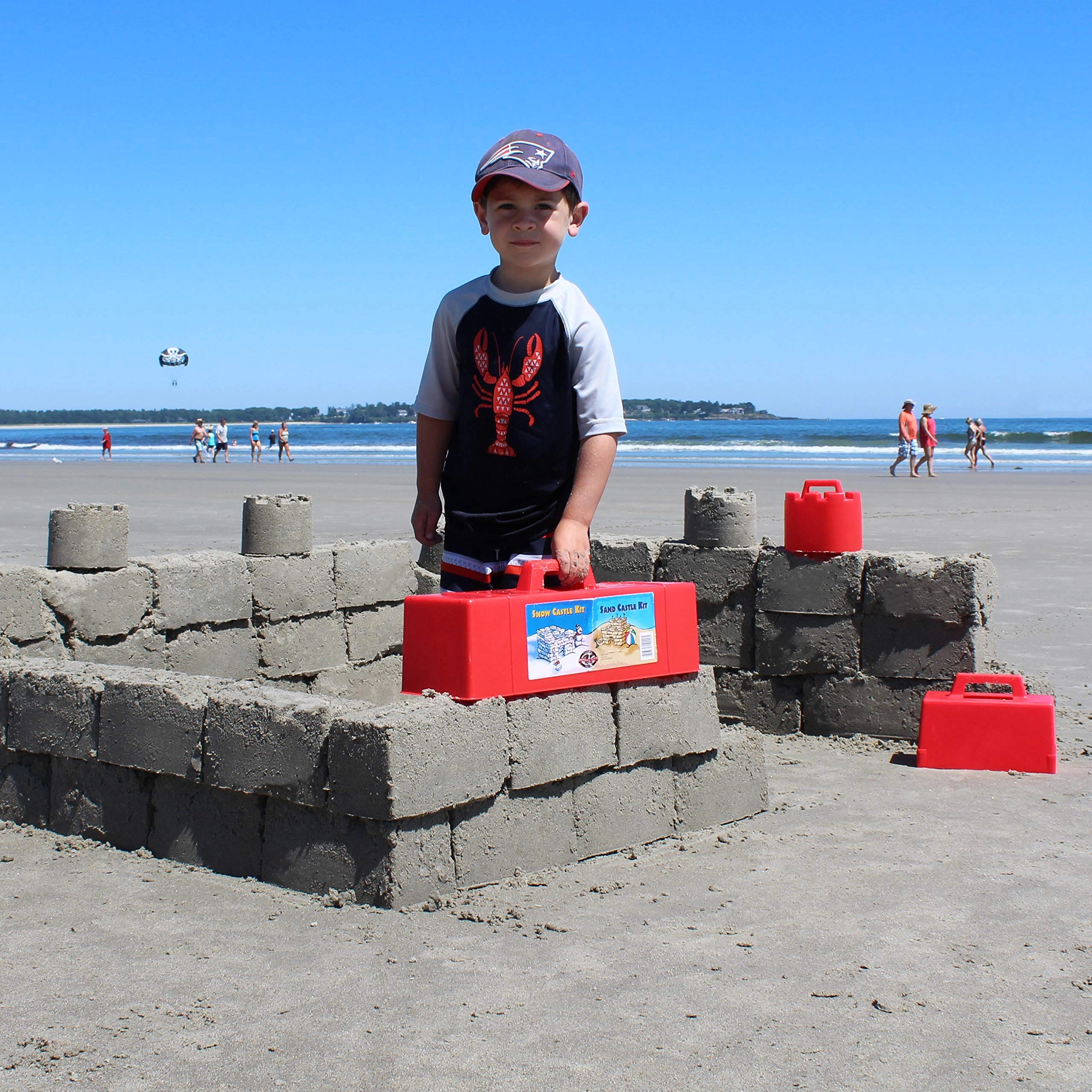Snow Fort Building Kit - Brick Form Sand Castle Mold