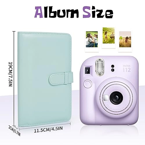 2x3" 108 Pockets Vegan Leather Photo Album