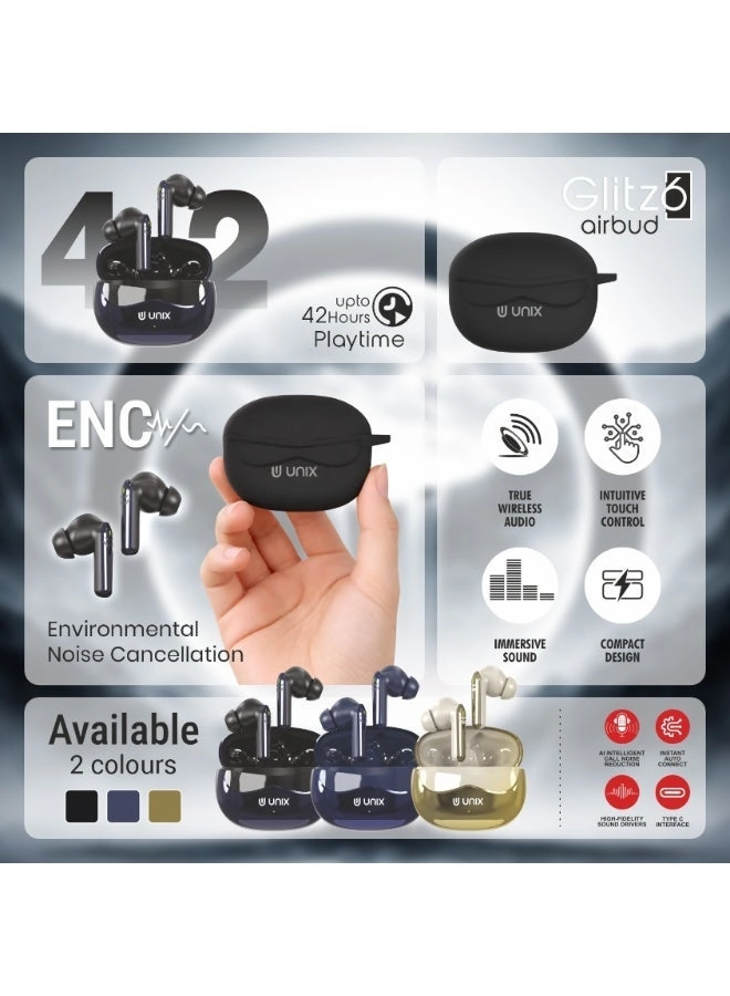 Glitz6 Airbud Z6 - Wireless Earbud