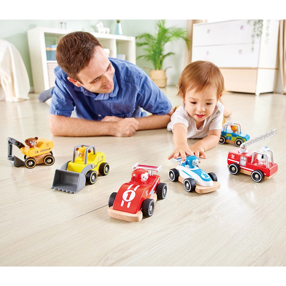 HAPE Wild Riders Racing Car - 18 months+