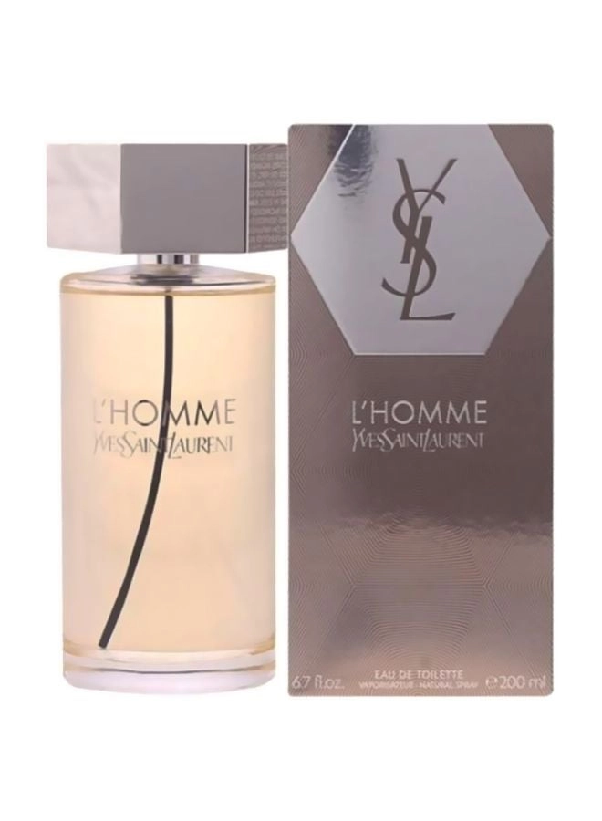 L Homme Eau de Toilette 200 ml