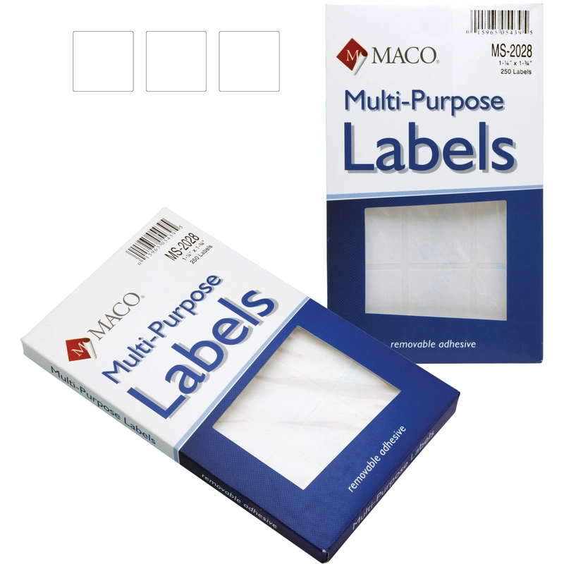 MACO Multipurpose Labels - 5000 Labels/Pack 101.6 mm X 43.20 mm
