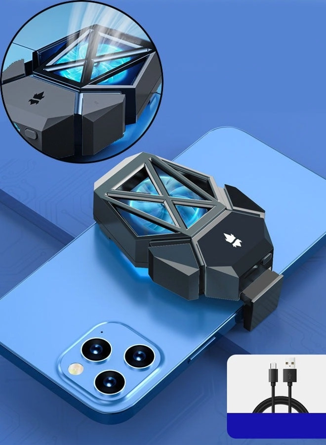 Wireless Gaming Cooling Fan - 2-Level Adjustable Fast Cooling