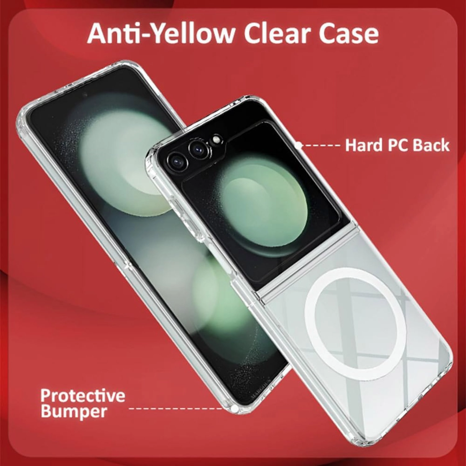 MagSafe Clear Case for Samsung Galaxy Z Flip 6