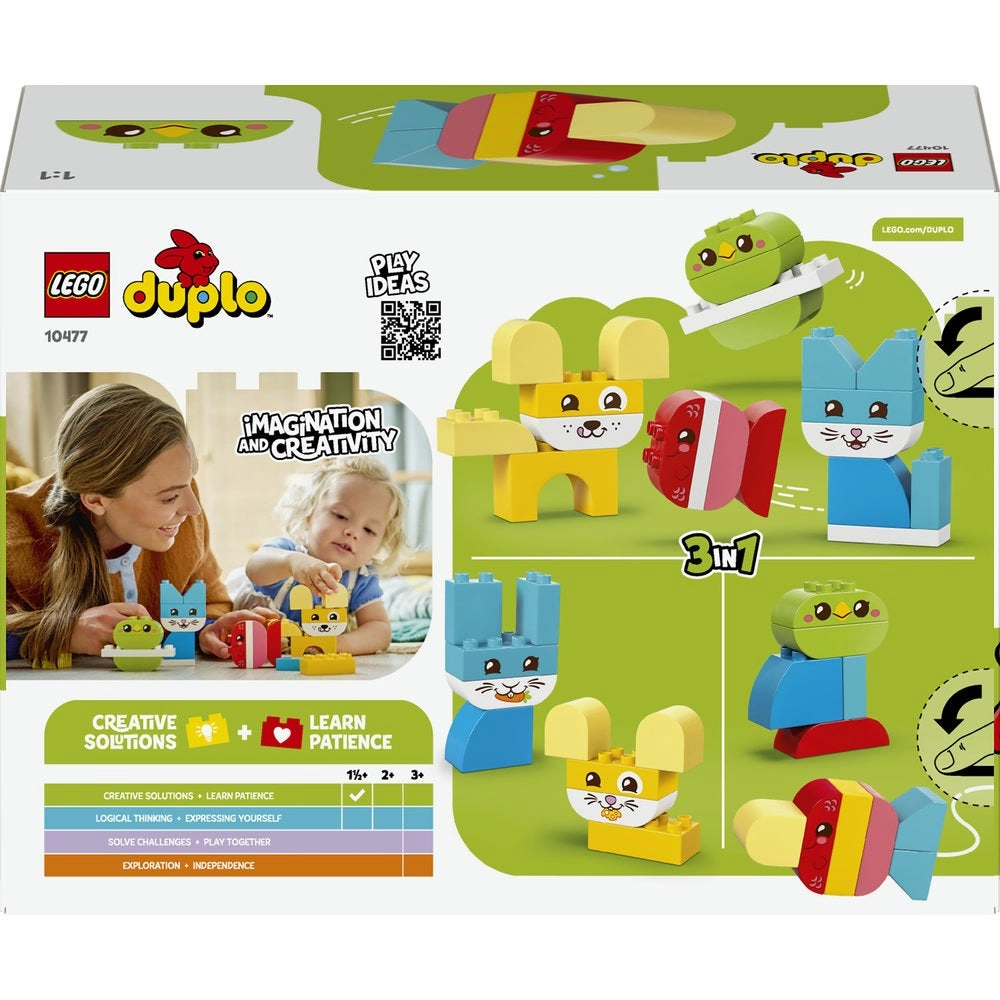 DUPLO 3 in 1 Creative Cute Pets (10477)