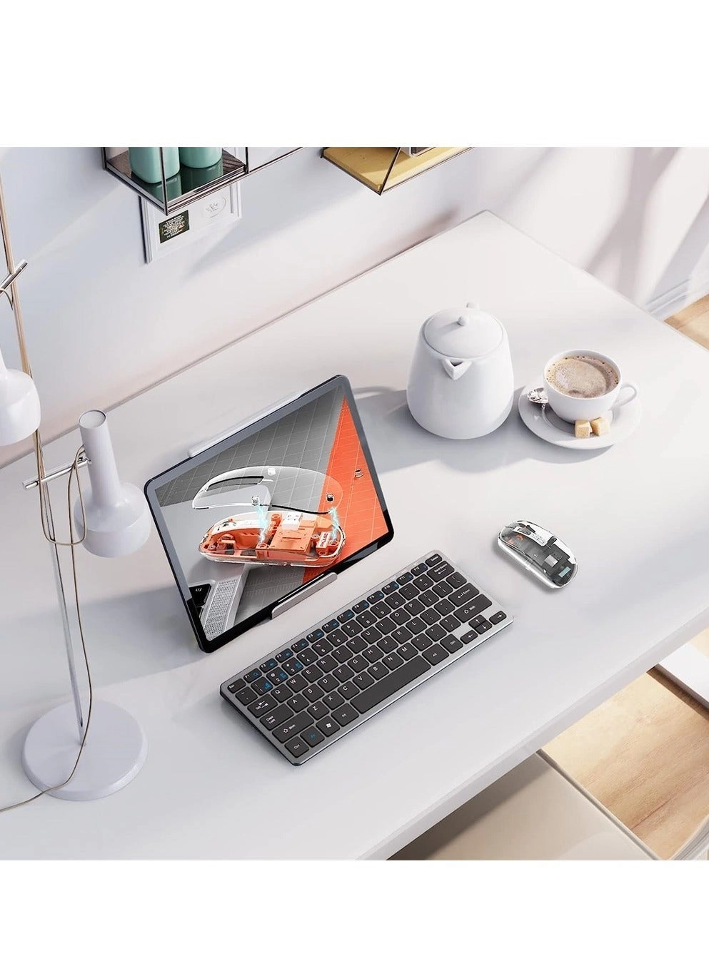 LED Rechargeable Slim Silent Mouse - Wireless