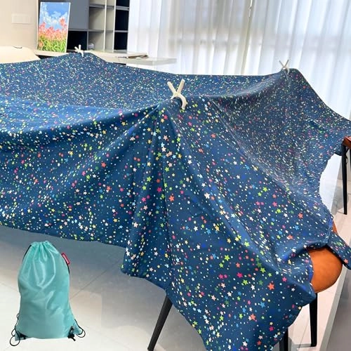 lukidoki Magic Fort Building Kit - 10 x 10 feet CPC Certified