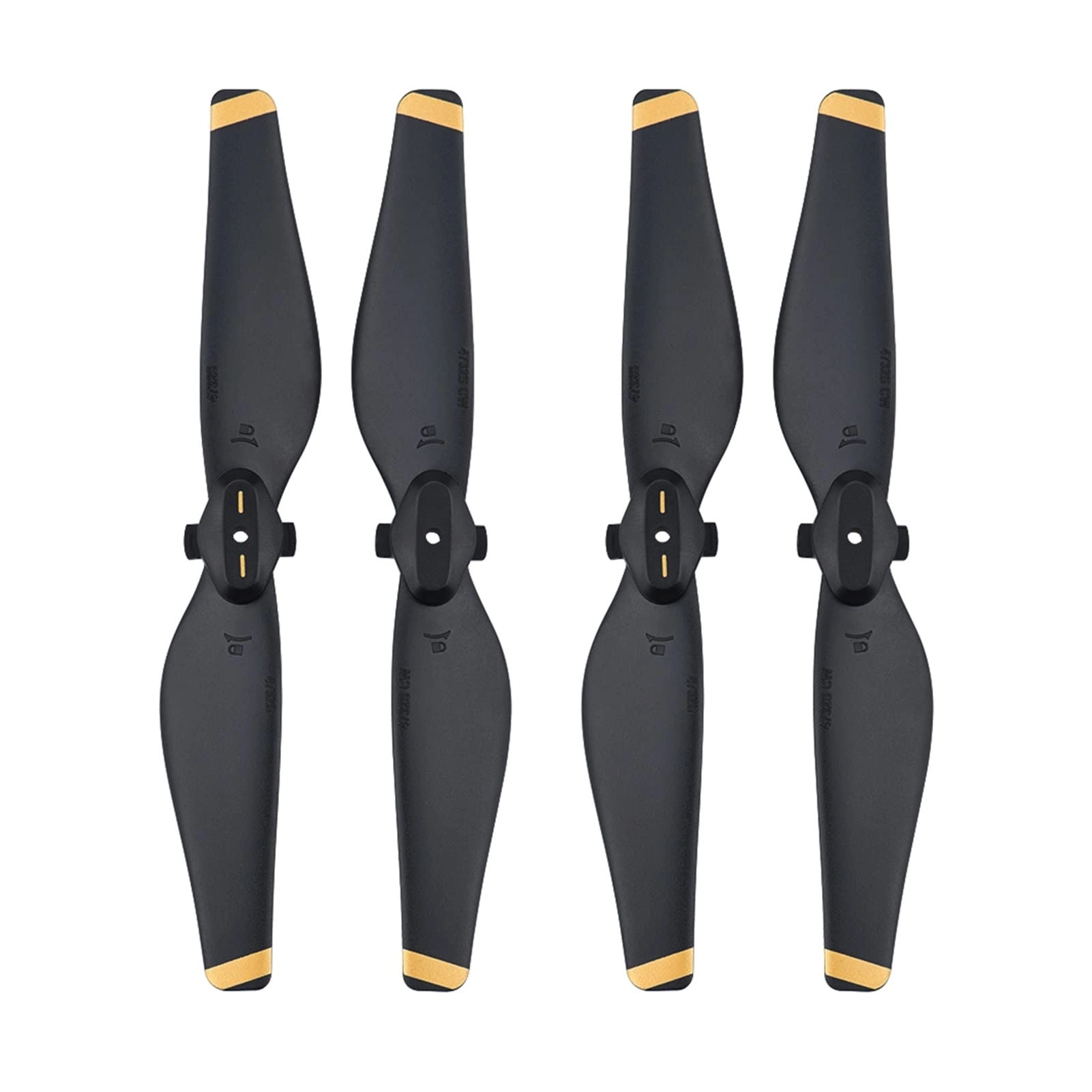 MEXWLOP Store Replacement Propeller - For Spark 2pair black gold