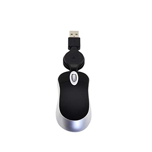Mini Retractable Optical Mouse - Wired