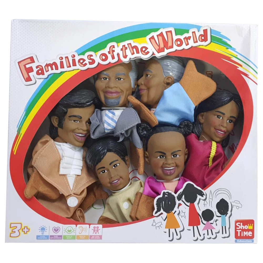 DAR RABIE PUBLISHING Hand Puppets - Latin American Family