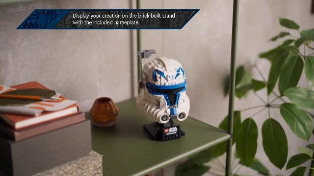 Star Wars Captain Rex Helmet (75349) - The Clone Wars Collectible Model for Adults