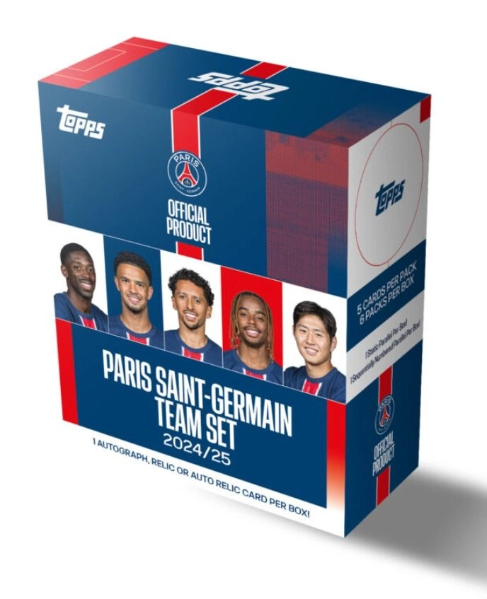 Topps Paris Saint Germain Team Set 2024/2025
