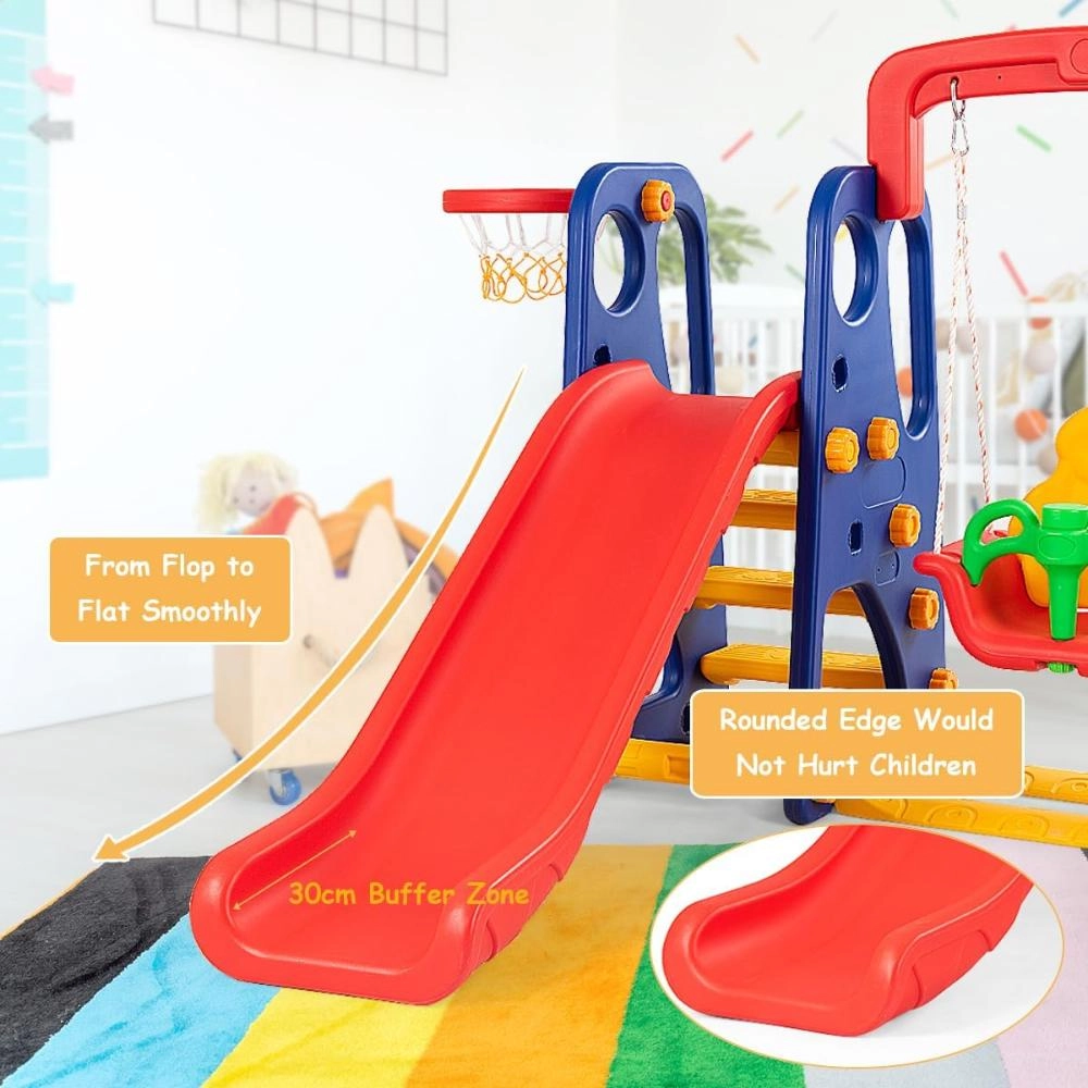 Slide And Swing 3-In-1 Activity Playset - Suitable for 2 years & above 160 x 115 x 160 cm