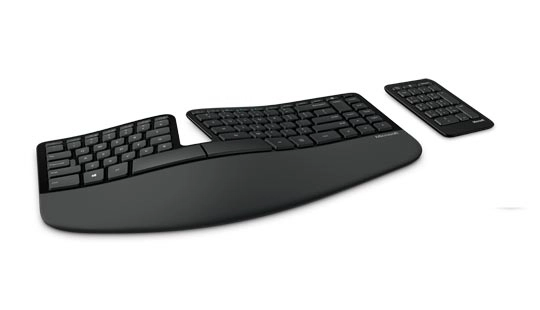 (Renewed) Ergonomic Office Keyboard - Wireless