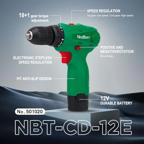 Cordless Drill - 1500 Milliamp Hours